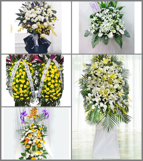 福建龙岩武平县桃溪镇白事花篮预定